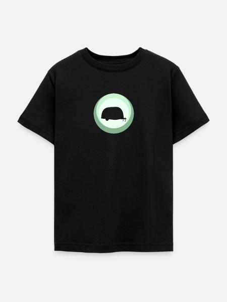 Wohnwagen Camper Caravan - Teenager T-Shirt - Schwarz