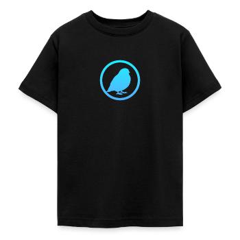 Bird Birds Birds - Teenage T-Shirt - black - Front - AI Model Teenager Male light (155cm)