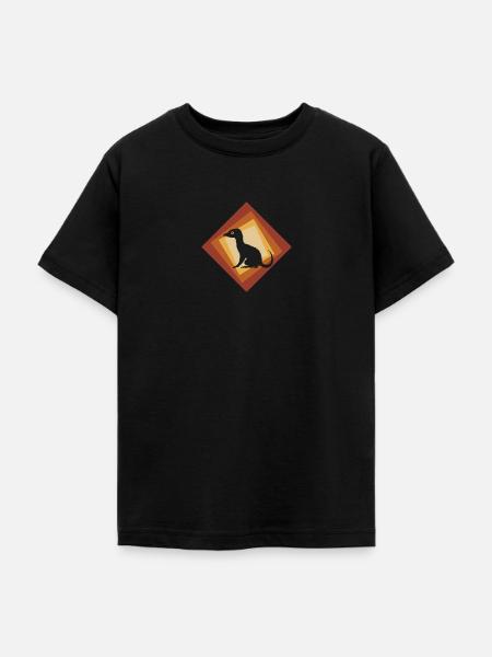 Kryptozoologie Bigfoot Fabeltier - Teenager T-Shirt - Schwarz