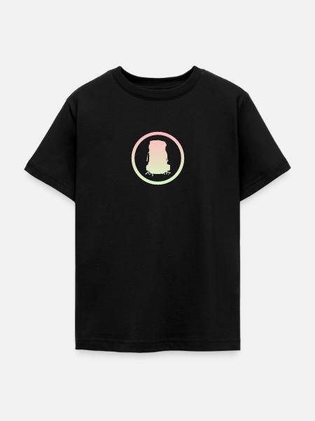 Backpacking Wanderung Wandern - Teenager T-Shirt - Schwarz