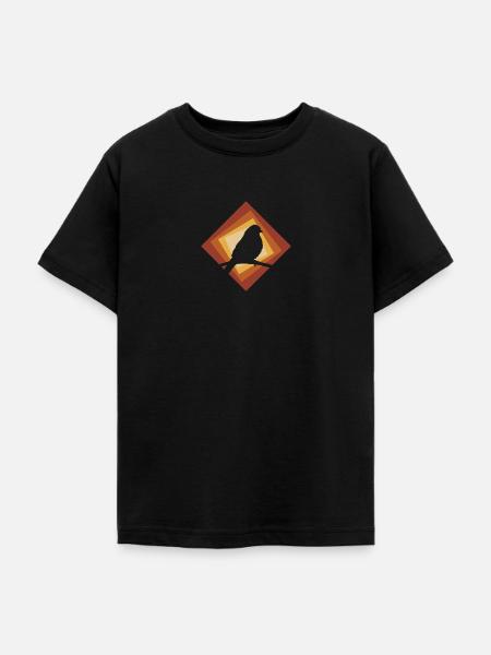 Sittich Peep Tier - Teenager T-Shirt - Schwarz