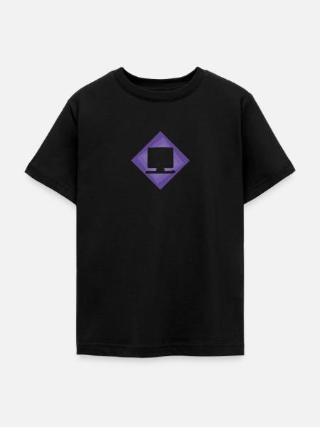 Computer Computerarbeit Online - Teenager T-Shirt - Schwarz