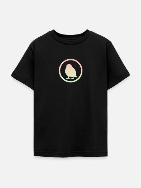 Vogel Vogel Abbildung Vögel - Teenager T-Shirt - Schwarz