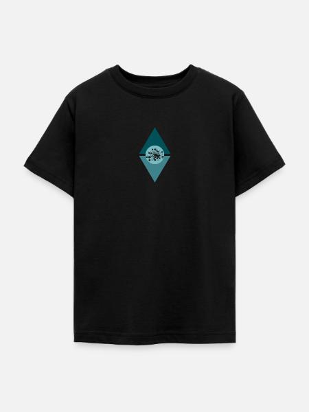 Crypto Blockchain Kryptowährung - Teenager T-Shirt - Schwarz