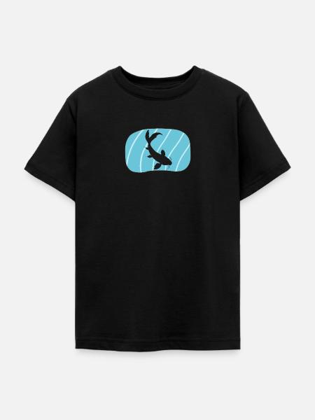 Koi Fisch Fischkopf - Teenager T-Shirt - Schwarz