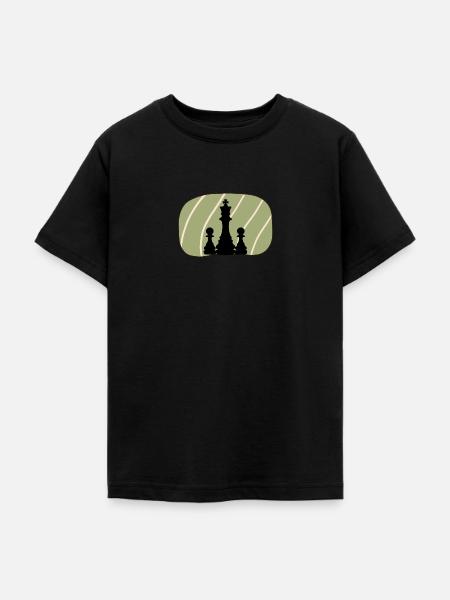 Schach Bischof Chess - Teenager T-Shirt - Schwarz