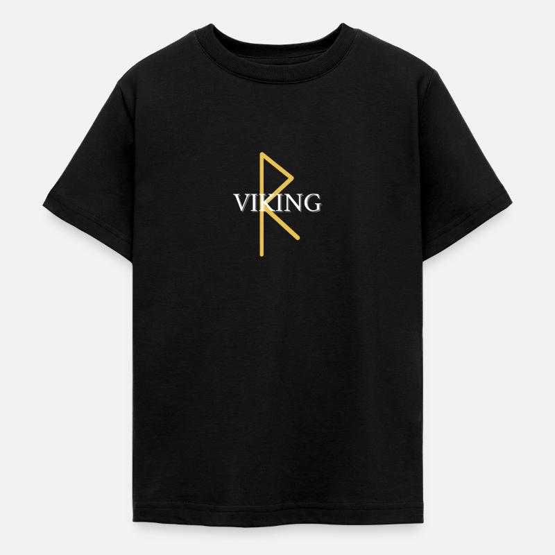VIKING - T-shirt Ado - noir