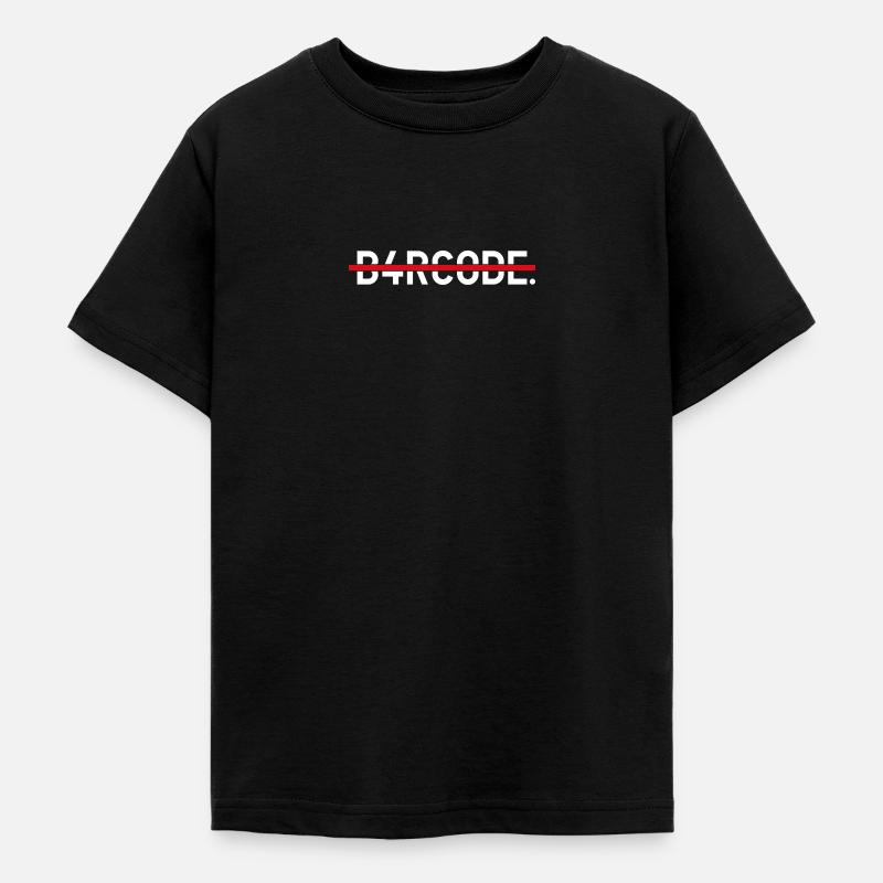 B4RCODE. Strike - Teenage T-Shirt - black
