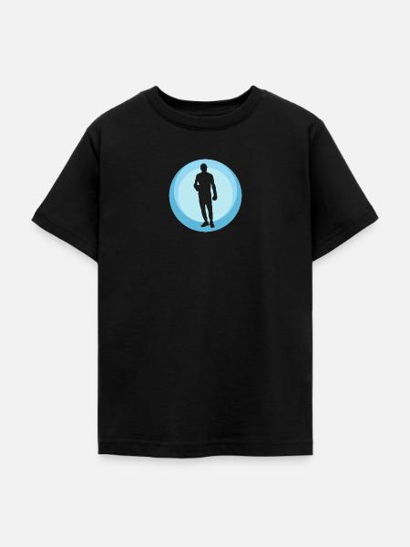 Hook Boxer - Teenager T-Shirt - Schwarz