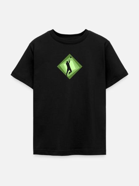 Pritschen Beachen - Teenager T-Shirt - Schwarz