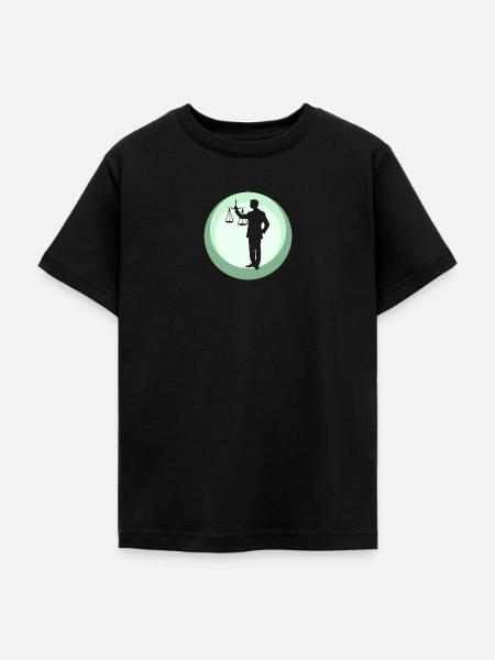 Gericht Behandlung Versicherung - Teenager T-Shirt - Schwarz