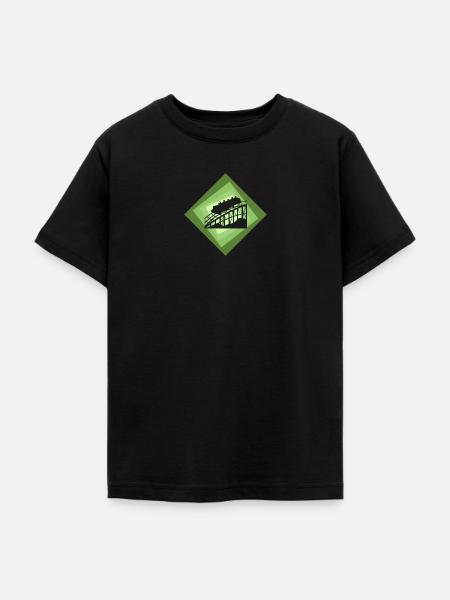 Achterbahn Festzelt rollercoaster - Teenager T-Shirt - Schwarz