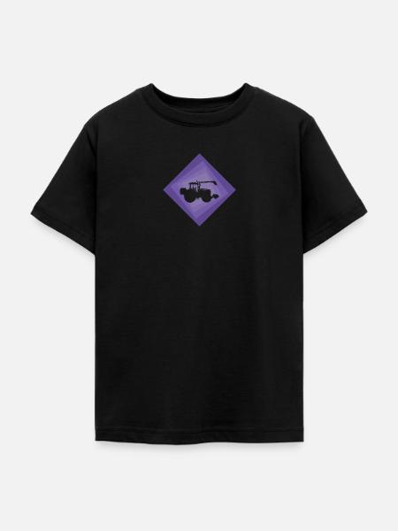 Landwirt Bauer Hof - Teenager T-Shirt - Schwarz