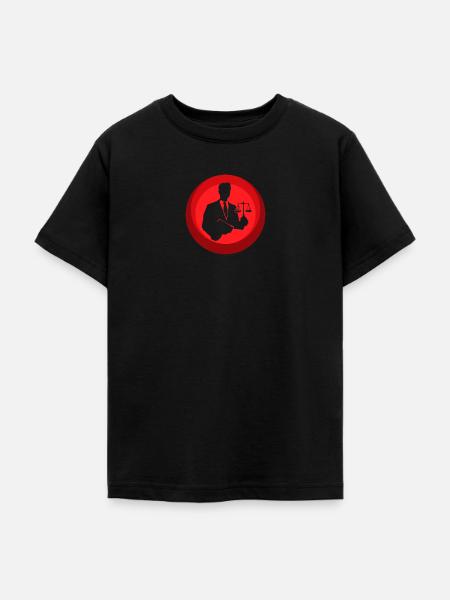 Gericht Behandlung - Teenager T-Shirt - Schwarz