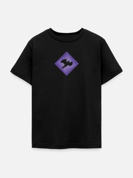 Wingsuit Fliegen Stuntman Gleiten - Teenager T-Shirt - Schwarz
