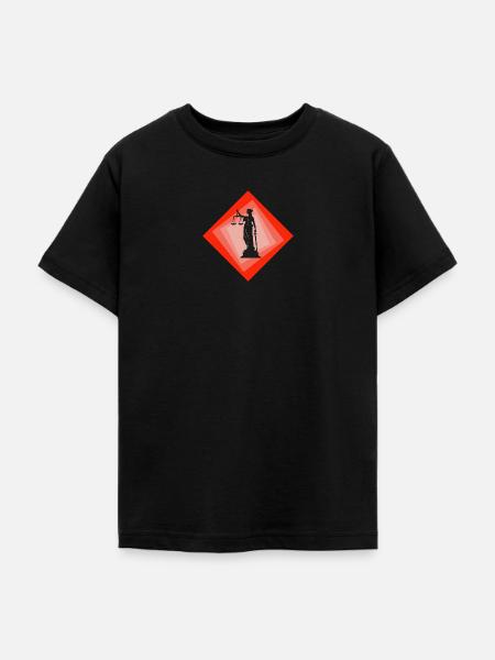 Anwalt Gericht - Teenager T-Shirt - Schwarz