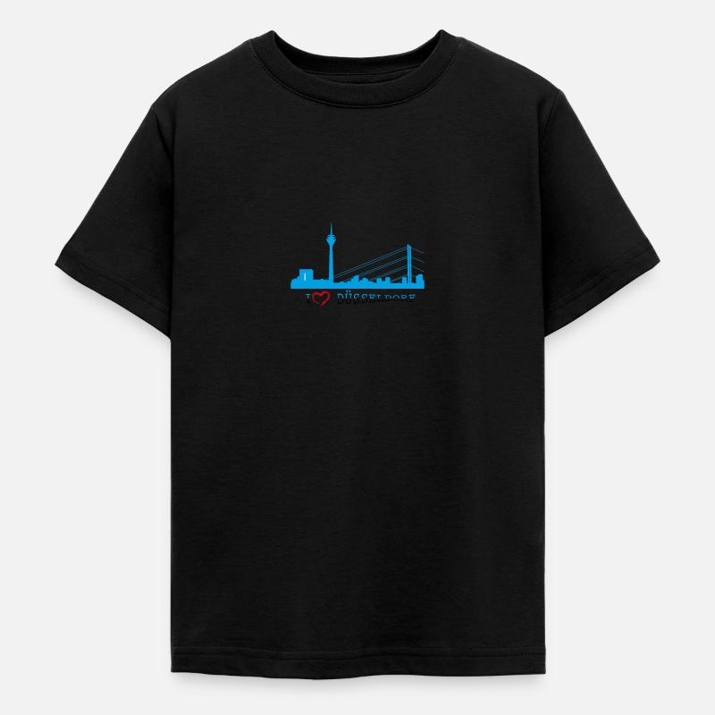 Düsseldorf - T-shirt Ado - noir