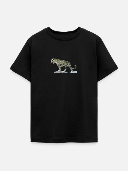 Jaguar - Teenager T-Shirt - Schwarz