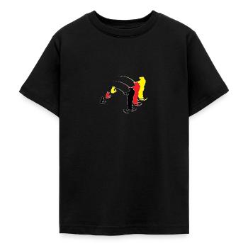 Angeln, Angeln - Teenager T-Shirt - Schwarz - Vorne - AI Model Teenager Male light (155cm)