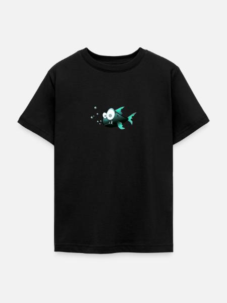 Barsch - Teenager T-Shirt - Schwarz
