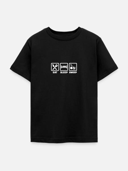 Schornsteinfeger - Teenager T-Shirt - Schwarz