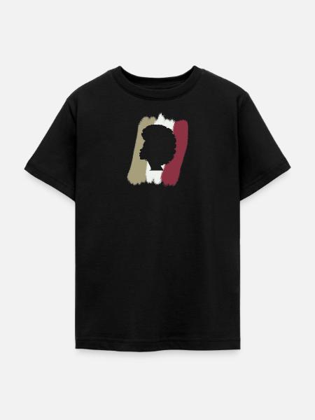 Afro Groove 70s - Teenager T-Shirt - Schwarz