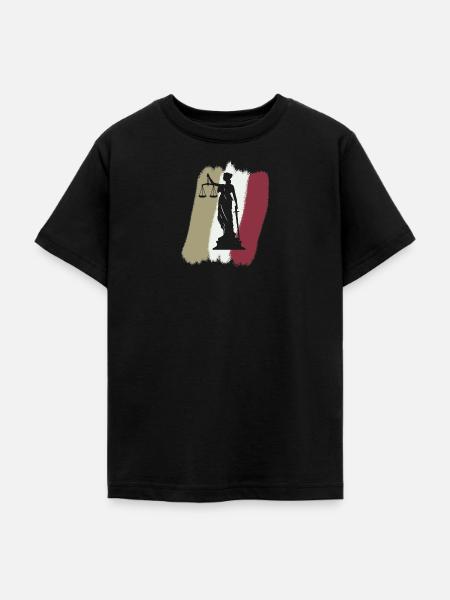 Anwalt Richter - Teenager T-Shirt - Schwarz