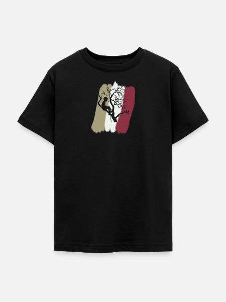 Klettern Aufstieg Kletterer - Teenager T-Shirt - Schwarz