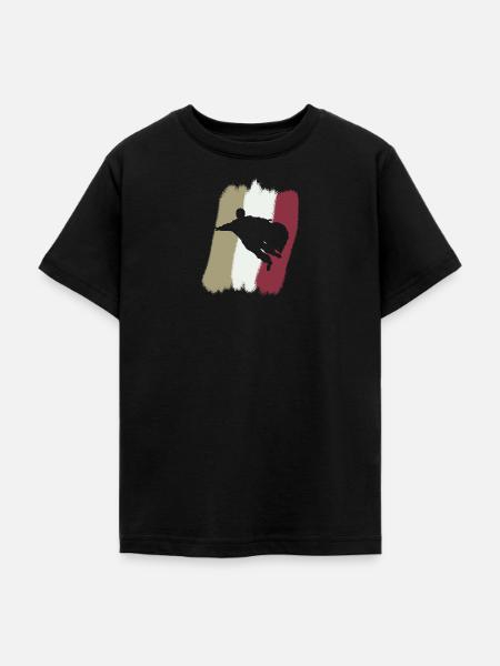 Wingsuit Fliegen Gleiten - Teenager T-Shirt - Schwarz