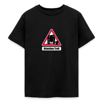 Troll - Teenager T-Shirt - Schwarz - Vorne - AI Model Teenager Male light (155cm)