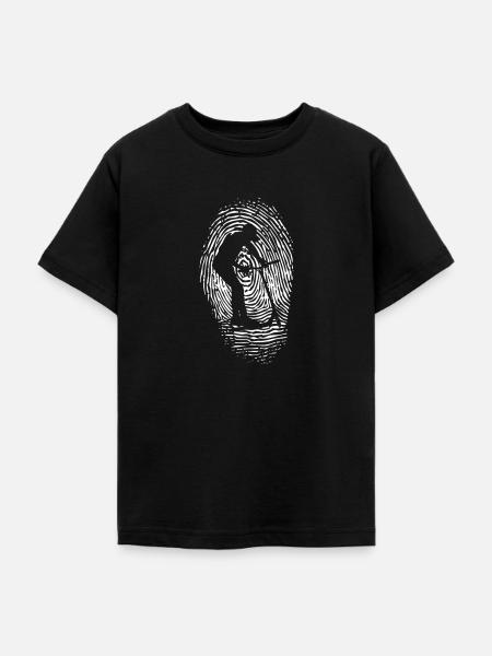 Freestyle-Roller - Teenager T-Shirt - Schwarz