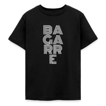 BAGARRE - T-shirt Ado - noir - Devant - AI Model Teenager Male light (155cm)