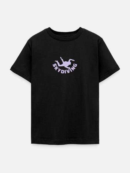Skydiving - Teenager T-Shirt - Schwarz