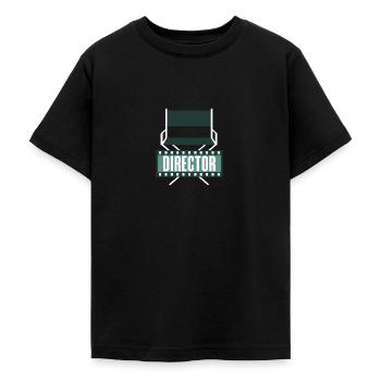 Filmmaking mode on Filmemacher Design - Teenager T-Shirt - Schwarz - Vorne - AI Model Teenager Male light (155cm)