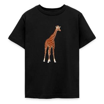 Giraffe - Teenager T-Shirt - Schwarz - Vorne - AI Model Teenager Male light (155cm)