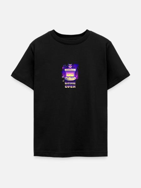 Retro-Spiel vorbei - Teenager T-Shirt - Schwarz