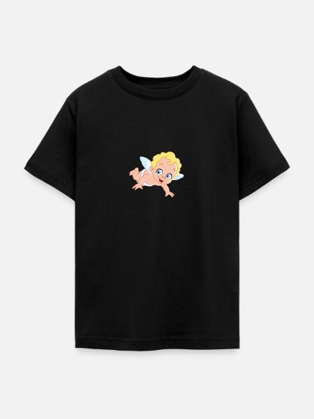 Engel - Teenager T-Shirt - Schwarz