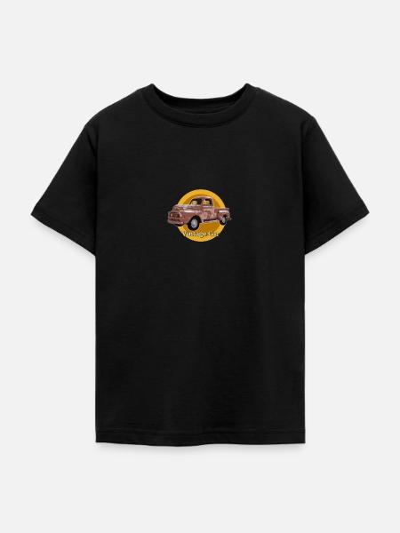 Oldtimer - Teenager T-Shirt - Schwarz