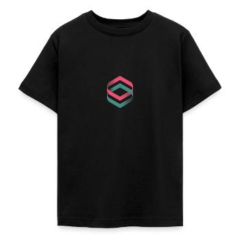 illusion - T-shirt Ado - noir - Devant - AI Model Teenager Male light (155cm)