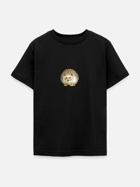 Verärgertes IGELES - Teenager T-Shirt - Schwarz