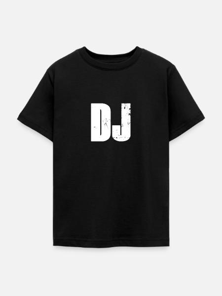 DJ - Teenager T-Shirt - Schwarz