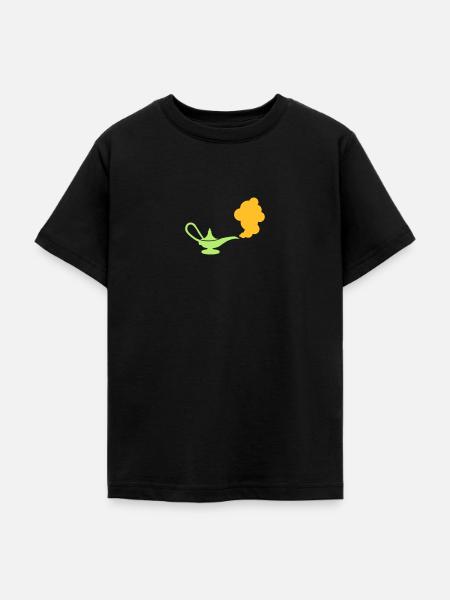 Wunderlampe - Teenager T-Shirt - Schwarz
