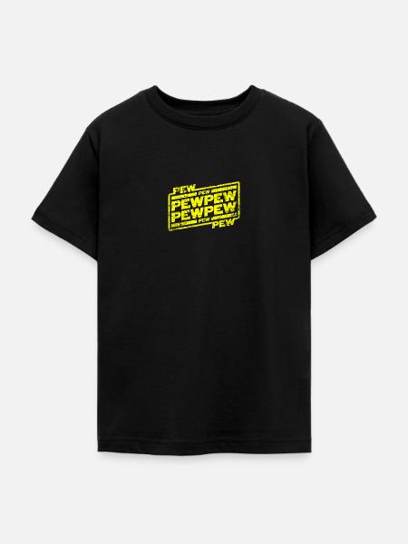 Pew Pew Pew - Teenager T-Shirt - Schwarz