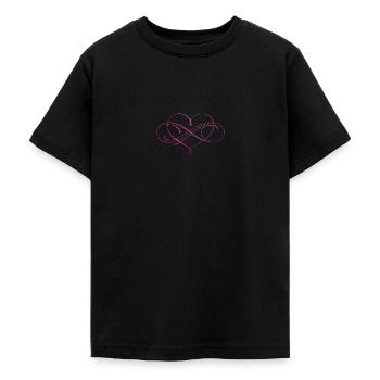 Unendliche Liebe - Teenager T-Shirt - Schwarz - Vorne - AI Model Teenager Male light (155cm)