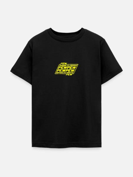 Pew Pew Pew - Teenager T-Shirt - Schwarz