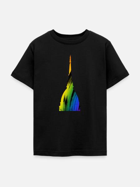 Turiner Stolz - Teenager T-Shirt - Schwarz