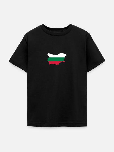 Bulgarien - Teenager T-Shirt - Schwarz
