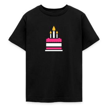 Torte - Teenager T-Shirt - Schwarz - Vorne - AI Model Teenager Male light (155cm)