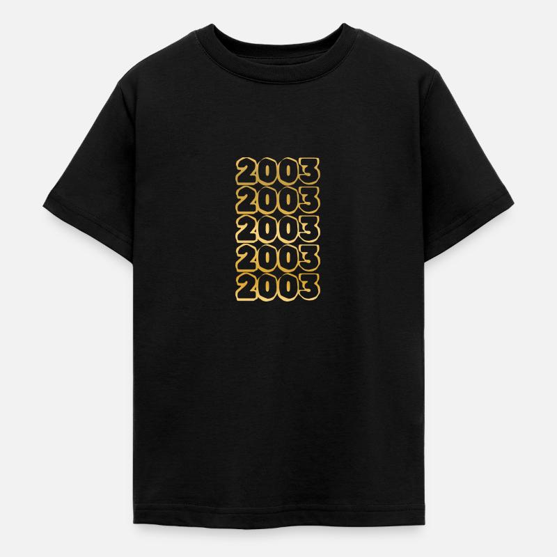 2003 - T-shirt Ado - noir