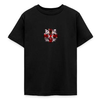 Irlande du Nord - T-shirt Ado - noir - Devant - AI Model Teenager Male light (155cm)
